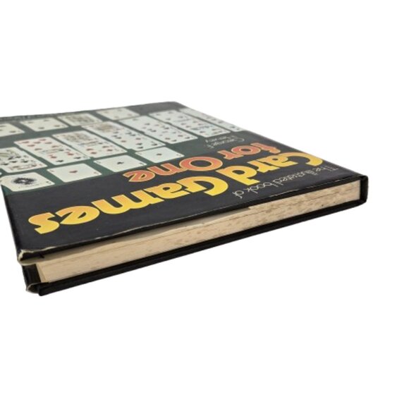 Vintage 1977 Card Games for One by George Hervey Hardcover Solitare Patience - Picture 9 of 14